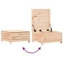 Garden stool with solid pine wood cushion by vidaXL, Outdoor sofas - Ref: Foro24-844926, Price: 72,99 €, Discount: %