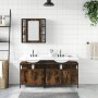 3-piece bathroom furniture set made of smoked oak plywood by vidaXL, Bathroom furniture - Ref: Foro24-3214727, Price: 176,91 ...