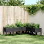 Planter with black PP legs 160x120x42 cm by vidaXL, Pots and planters - Ref: Foro24-367908, Price: 121,25 €, Discount: %