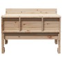 Mesa de pícnic para niños madera maciza de pino 88x122x58 cm de vidaXL, Mesas de jardín - Ref: Foro24-832601, Precio: 102,99 ...