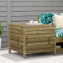 Gartenhocker imprägniertes Kiefernholz 62x63,5x53,5 cm von vidaXL, Outdoor-Sofas - Ref: Foro24-844907, Preis: 76,48 €, Rabatt: %