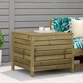 Gartenhocker imprägniertes Kiefernholz 62x63,5x53,5 cm von vidaXL, Outdoor-Sofas - Ref: Foro24-844907, Preis: 76,99 €, Rabatt: %