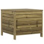 Garden stool made of impregnated pine wood 62x63.5x53.5 cm by vidaXL, Outdoor sofas - Ref: Foro24-844907, Price: 76,99 €, Dis...