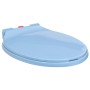 Toilet seat with soft close quick release oval blue by vidaXL, Toilet and bidet seats - Ref: Foro24-145823, Price: 25,18 €, D...