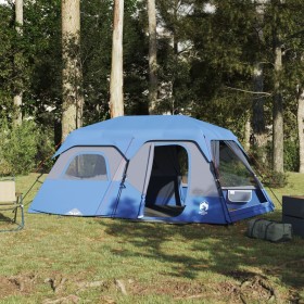 Family tent for 9 people, waterproof, quick opening, green. by vidaXL, tents - Ref: Foro24-94299, Price: 221,59 €, Discount: %