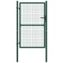 Green steel fence gate 100x150 cm by vidaXL, garden gates - Ref: Foro24-145734, Price: 177,19 €, Discount: %