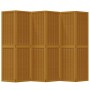 6-panel solid paulownia wood brown room divider by vidaXL, Room dividers - Ref: Foro24-358826, Price: 130,51 €, Discount: %