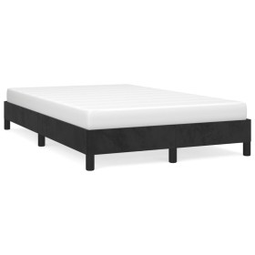 Bettgestell aus schwarzem Samt, 120 x 190 cm von vidaXL, Betten und Lattenroste - Ref: Foro24-379504, Preis: 91,42 €, Rabatt: %