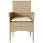 Garden armchairs with cushions 2 units synthetic rattan beige by vidaXL, Garden chairs - Ref: Foro24-368121, Price: 156,61 €,...