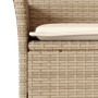 Garden armchairs with cushions 2 units synthetic rattan beige by vidaXL, Garden chairs - Ref: Foro24-368121, Price: 156,61 €,...