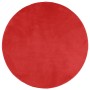 Short hair red OVIEDO carpet Ø 280 cm by vidaXL, Rugs - Ref: Foro24-375637, Price: 161,52 €, Discount: %