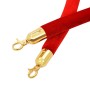 Red and gold velvet crowd control pole rope by vidaXL, Safety barriers - Ref: Foro24-51166, Price: 18,02 €, Discount: %