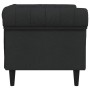 Black fabric Chesterfield armchair by vidaXL, Sofas - Ref: Foro24-372540, Price: 196,49 €, Discount: %