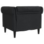 Black fabric Chesterfield armchair by vidaXL, Sofas - Ref: Foro24-372540, Price: 196,49 €, Discount: %