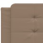 Cappuccino synthetic leather padded bed headboard 200 cm by vidaXL, Headboards and footboards - Ref: Foro24-374887, Price: 48...