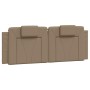 Cama con colchón cuero sintético capuchino 120x200 cm de vidaXL, Camas y somieres - Ref: Foro24-3208786, Precio: 427,19 €, De...