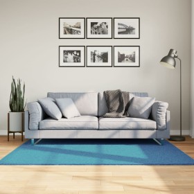 Short hair rug OVIEDO turquoise 120x170 cm by vidaXL, Rugs - Ref: Foro24-375600, Price: 47,99 €, Discount: %