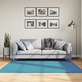 Short hair rug OVIEDO turquoise 160x160 cm by vidaXL, Rugs - Ref: Foro24-375602, Price: 73,86 €, Discount: %