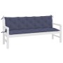 Gartenbankkissen 2 Stück marineblau Oxford Stoff 180x50x7 cm von vidaXL, Kissen für Stühle und Sofas - Ref: Foro24-379106, Pr...