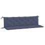 Gartenbankkissen 2 Stück marineblau Oxford Stoff 180x50x7 cm von vidaXL, Kissen für Stühle und Sofas - Ref: Foro24-379106, Pr...