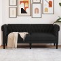 Chesterfield 2-seater sofa in black fabric by vidaXL, Sofas - Ref: Foro24-372549, Price: 279,59 €, Discount: %