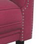 3-seater velvet sofa in burgundy red by vidaXL, Sofas - Ref: Foro24-372589, Price: 281,81 €, Discount: %