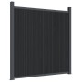 WPC gray fence panel 1391x186 cm by vidaXL, fence panels - Ref: Foro24-3282796, Price: 2,00 €, Discount: %