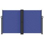 Toldo lateral retráctil azul 140x600 cm de vidaXL, Sombrillas - Ref: Foro24-4004611, Precio: 117,99 €, Descuento: %