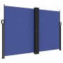 Retractable blue side awning 160x600 cm by vidaXL, Umbrellas - Ref: Foro24-4004626, Price: 125,27 €, Discount: %