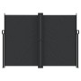 Toldo lateral retráctil negro 180x600 cm de vidaXL, Sombrillas - Ref: Foro24-4004639, Precio: 141,67 €, Descuento: %