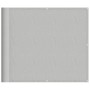 Balcony screen 100% light gray polyester Oxford 90x400 cm by vidaXL, Umbrellas - Ref: Foro24-4000008, Price: 21,70 €, Discoun...