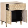 Solid mango wood bedside table 50x33x60 cm by vidaXL, Nightstands - Ref: Foro24-358259, Price: 88,21 €, Discount: %