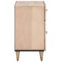 Mesita de noche madera maciza de mango 50x33x60 cm de vidaXL, Mesitas de noche - Ref: Foro24-358259, Precio: 88,21 €, Descuen...