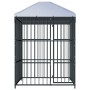 Outdoor kennel with roof 150x150x210 cm by vidaXL, Dog kennels and fences - Ref: Foro24-145760, Price: 357,29 €, Discount: %