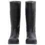 Botas de agua negro número 41 PVC de vidaXL, Vadeadores para caza y para pesca - Ref: Foro24-137590, Precio: 22,08 €, Descuen...