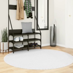 Short hair rug OVIEDO gray Ø 160 cm by vidaXL, Rugs - Ref: Foro24-375546, Price: 65,99 €, Discount: %