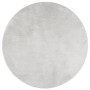 Short hair rug OVIEDO gray Ø 160 cm by vidaXL, Rugs - Ref: Foro24-375546, Price: 64,92 €, Discount: %