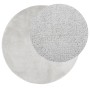 Short hair rug OVIEDO gray Ø 160 cm by vidaXL, Rugs - Ref: Foro24-375546, Price: 65,99 €, Discount: %