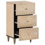 Solid mango wood auxiliary cabinet 40x33x75 cm by vidaXL, Sideboards - Ref: Foro24-358271, Price: 108,99 €, Discount: %