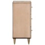 Armario auxiliar madera maciza de mango 40x33x75 cm de vidaXL, Aparadores - Ref: Foro24-358271, Precio: 109,13 €, Descuento: %