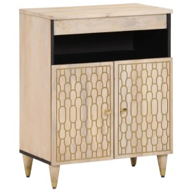 Solid mango wood auxiliary cabinet 60x33x75 cm by vidaXL, Sideboards - Ref: Foro24-358273, Price: 112,99 €, Discount: %