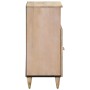 Armario auxiliar madera maciza de mango 60x33x75 cm de vidaXL, Aparadores - Ref: Foro24-358273, Precio: 112,99 €, Descuento: %