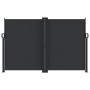 Toldo lateral retráctil negro 160x600 cm de vidaXL, Sombrillas - Ref: Foro24-4004624, Precio: 125,27 €, Descuento: %