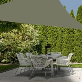 ProGarden Green triangular awning 3x3x3 m by ProGarden, Umbrellas - Ref: Foro24-447576, Price: 19,99 €, Discount: %