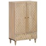 Solid mango wood tall sideboard 60x33x100 cm by vidaXL, Sideboards - Ref: Foro24-358278, Price: 227,99 €, Discount: %