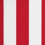 Spare canopy fabric in red and white stripes, 5x3.5 m by vidaXL, Awnings - Ref: Foro24-367721, Price: 66,22 €, Discount: %