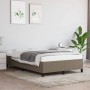 Taupe gray fabric bed frame 120x190 cm by vidaXL, Beds and slatted bases - Ref: Foro24-379512, Price: 115,26 €, Discount: %