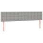 Cama box spring con colchón tela gris claro 120x190 cm de vidaXL, Camas y somieres - Ref: Foro24-3270383, Precio: 436,47 €, D...