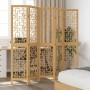 5-panel solid paulownia wood brown room divider by vidaXL, Room dividers - Ref: Foro24-358870, Price: 103,35 €, Discount: %