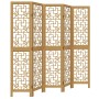 5-panel solid paulownia wood brown room divider by vidaXL, Room dividers - Ref: Foro24-358870, Price: 103,35 €, Discount: %